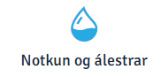Notkun og álestrar