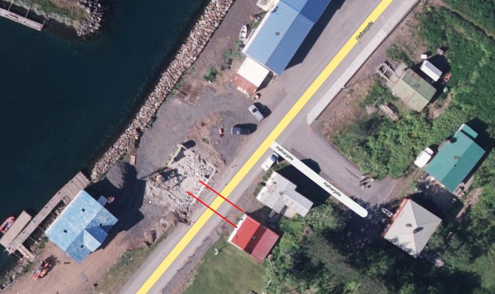 Hafnargata á Seyðisfyriði