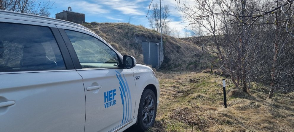 Vatnsveita á Eiðum.