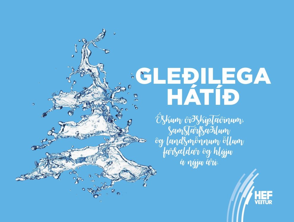 Gleðilega hátíð frá HEF veitum