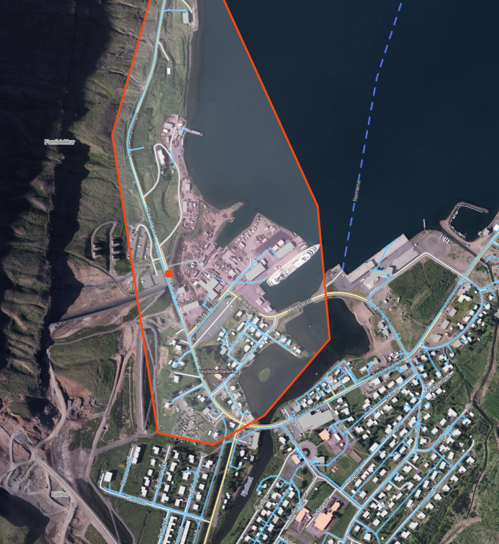Svæðið á myndinni kemur til með að vera vatnslaust á meðan viðgerðum stendur. Vatn ætti að komast á &hellip;