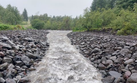Staðará við vatnsból Hallormsstaðar
