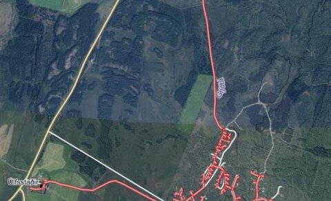 kort af Einarsstaðaskógi