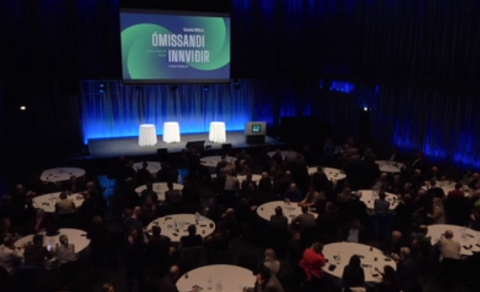 Fundarsalur Norðurljósa í Hörpu